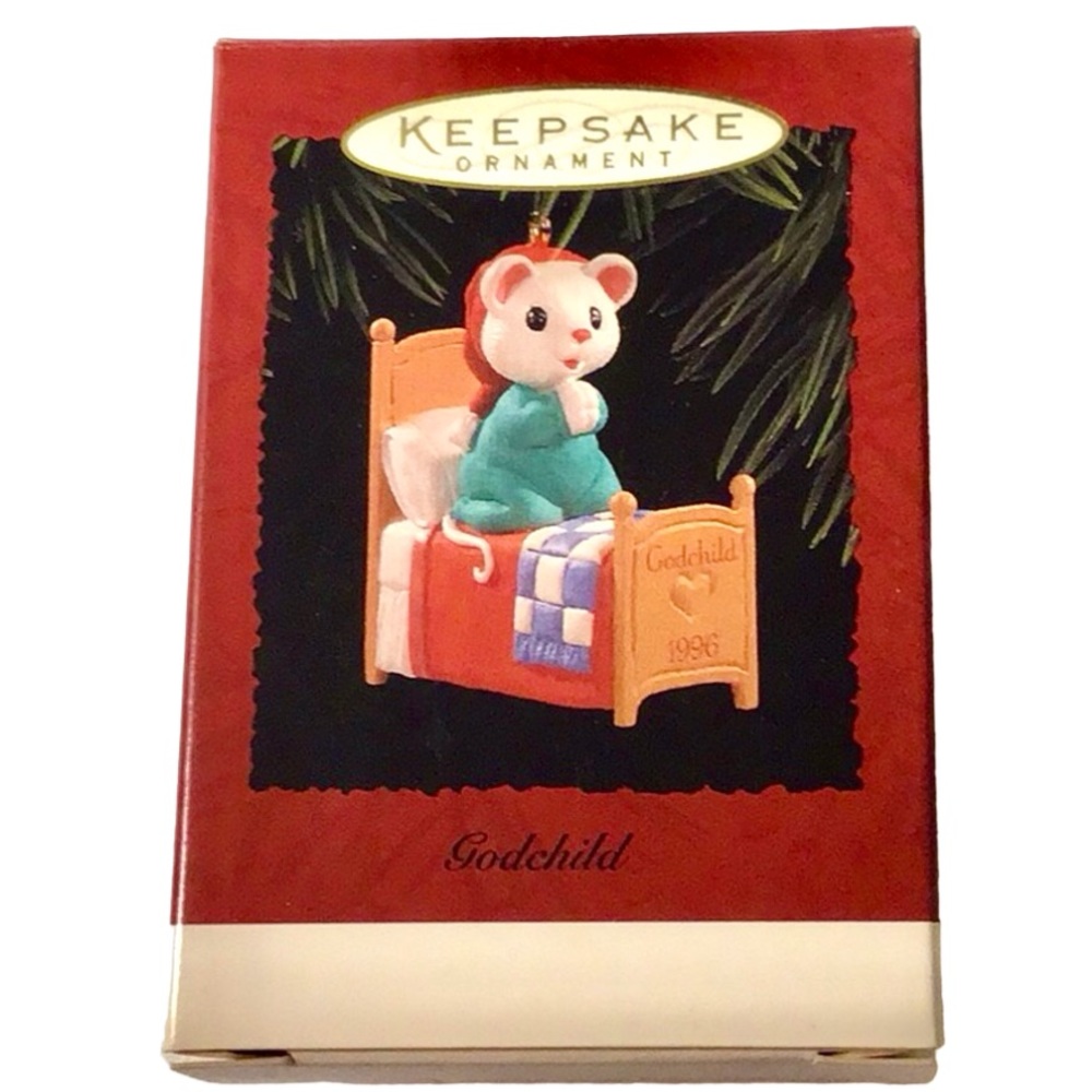 Hallmark 1996 “Godchild” Christmas Ornament - Picture 6 of 7